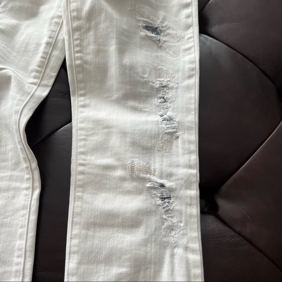 Guess Low-rise Jeans off-white - Picture 2 of 9